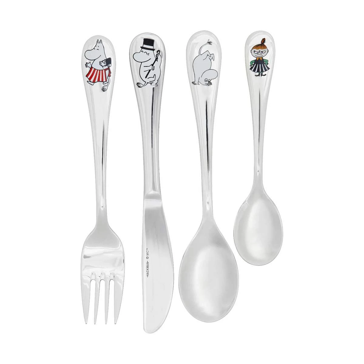 Arabia Mumi Bestiksæt Mumifamilien - 4 Dele 1 Arabia Mumi Bestiksæt Mumifamilien - 4 Dele