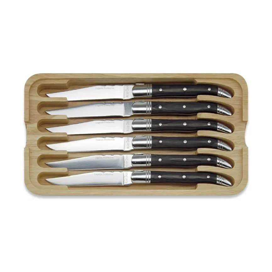 Laguiole Steakkniv - 6 Stk. 1 Laguiole Steakkniv - 6 Stk.
